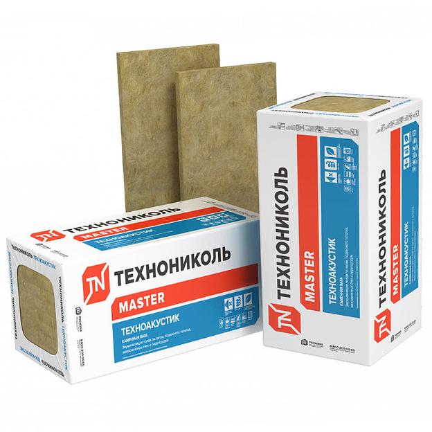Плита теплоизоляционная минераловатная Техноакустик 1200х600х50мм (5,76м2) фото 1
