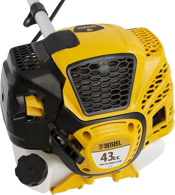 Триммер бензиновый Denzel DTL-43 2.5л.с. неразбор.штан. реж.эл.:леска/нож фото 6