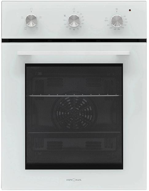 Духовой шкаф Электрический Krona Linde 45 белый фото 1