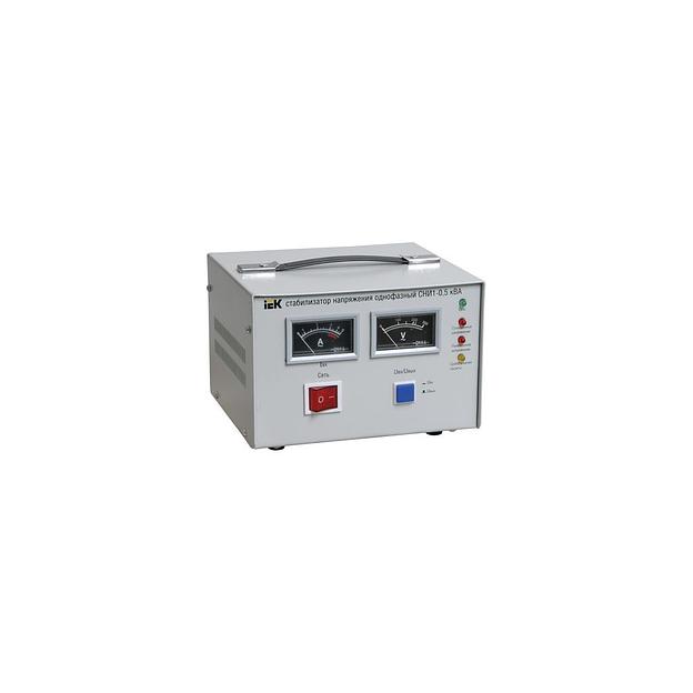 Стабилизатор напряжения IEK СНИ1, 0.4кВт серый [ivs10-1-00500] фото 1