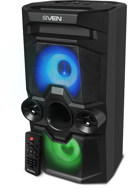 Колонка порт. Sven PS-655 черный 50W 1.0 BT/3.5Jack 4400mAh (SV-020163) фото 3