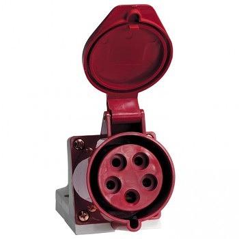 EKF ps-135-63-380 Розетка стационарная наружная 135 3P+PE+N 63А 380В IP67 EKF PROxima фото 1