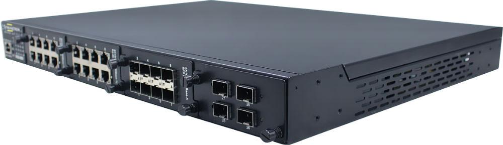 Коммутатор промышленный управляемый серия SWM10G-244M фото 1