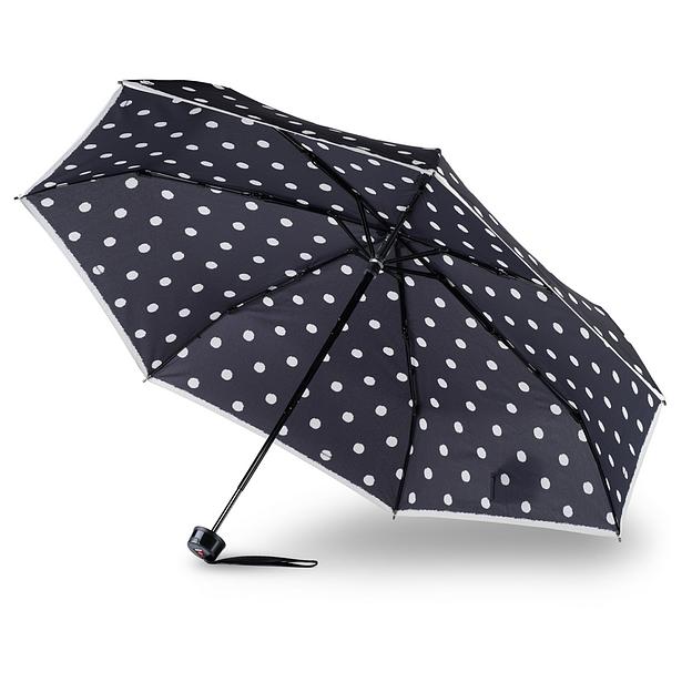 Зонт Knirps механический T.020 Small Manual DOT ART BLACK 95 3020 4901 фото 3