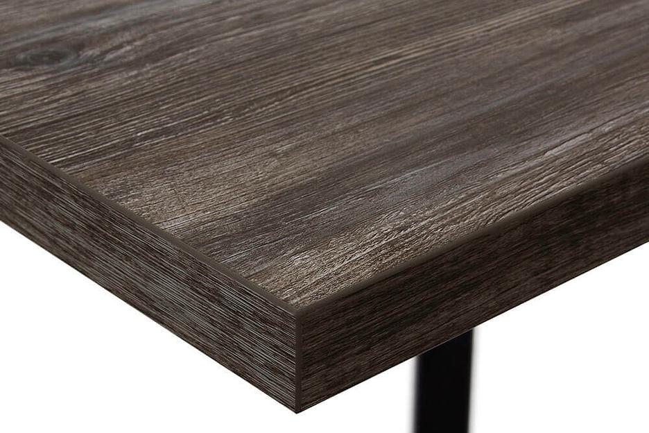 Стол Berner 160(+45)x90 мм, чёрный металл, сосна пасадена фото 7