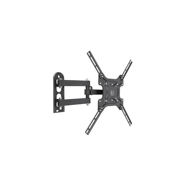 Кронштейн для телевизора HAMA R1 118156, 32-65", настенный, поворотно-выдвижной и наклонный, черный фото 1