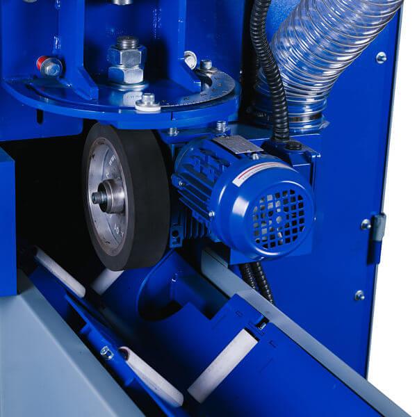 Станок для очистки круглых и профильных труб от ржавчины SGPS-BM-200 + обработка заготовок длиной от 800 мм фото 2