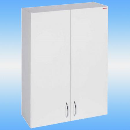 Шкаф подвесной СТК ЛИЛИЯ 50 см, распашной, 2 двери, белый фото 1