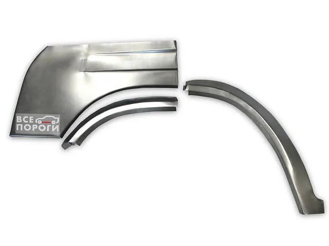 Комплект передних ремонтных арок для автомобиля, холоднокатаная сталь 0.8 мм фото 4