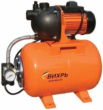 Насосная станция напорный Вихрь АСВ- 800/24 800Вт 3600л/час фото 1