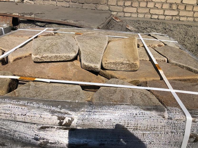 Песчаник галтованный Ручейник Ясень /м2 (50 мм) фото 1