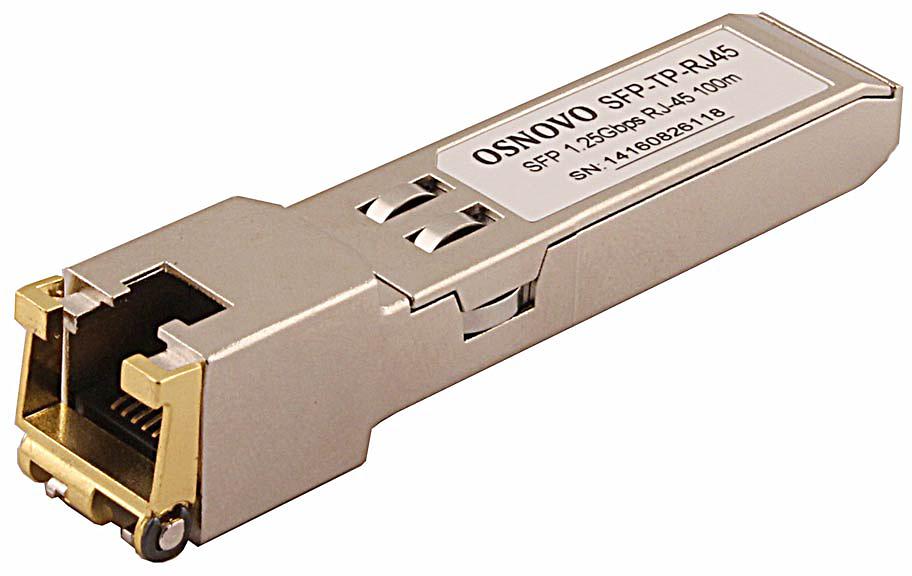 Трансивер OSNOVO SFP-TP-RJ45 фото 1