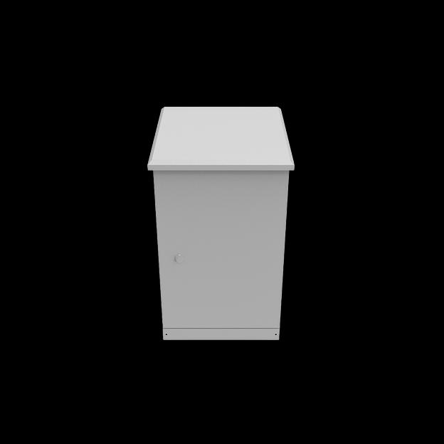 Шкаф уличный всепогодный 24U глубина 900мм (предустановленный кондиционер 1500Вт) фото 4