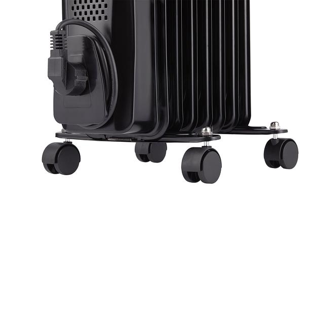 Масляный радиатор Ballu BOH/CL-05BRN 1000 (Classic black, 5 секций) фото 2