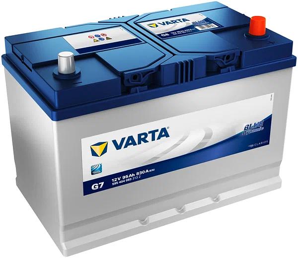 Аккумулятор Varta «Blue Dynamic» (G7) 95 Ач обратная полярность фото 1
