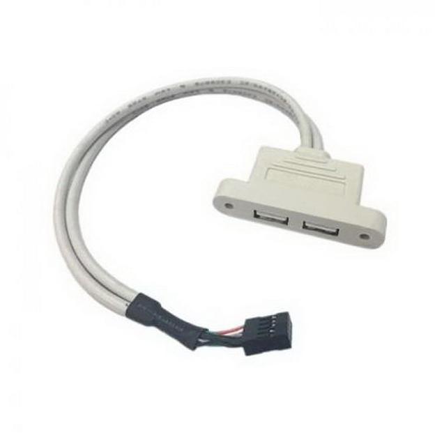 Кабель Chenbro 26H03210503B0 CABLE,USB 2.0 REV.B0,SR10569x03,900MM,FC, OEM {125} фото 1