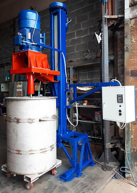 Изготовление диссольвера промышленного по ТЗ заказчика фото 1