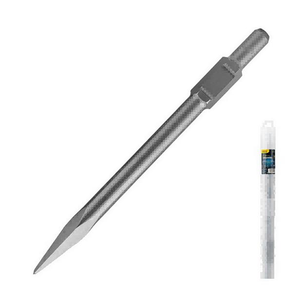 Долото-пика Deli DH-HJZ030-E1 HEX30, 30*410мм, 40Cr фото 1