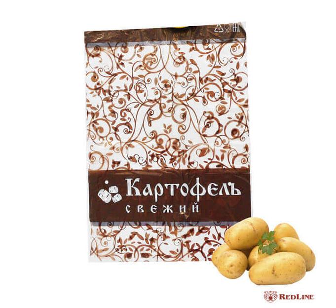 Пакет ПВД RedLine «Картофель свежий» 30х41 см ОПТ фото 1