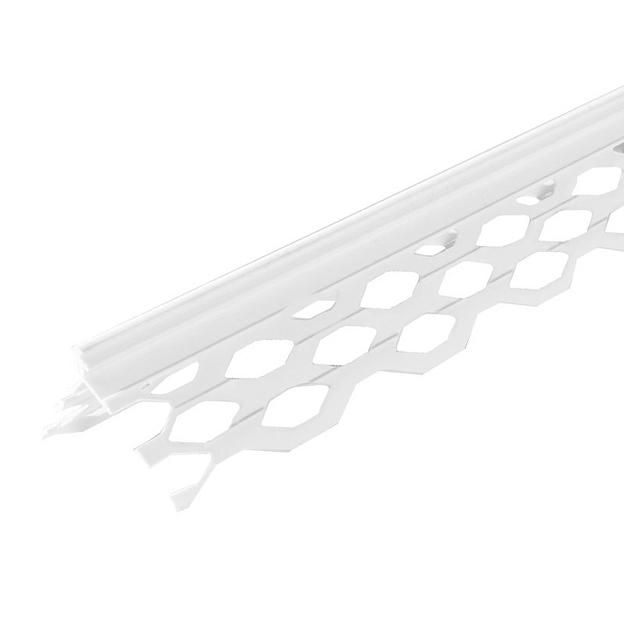 Уголок штукатурный перфорированный маячковый 3м фото 1