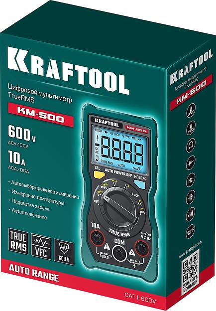 KRAFTOOL KM-500 цифровой мультиметр (59856) фото 6