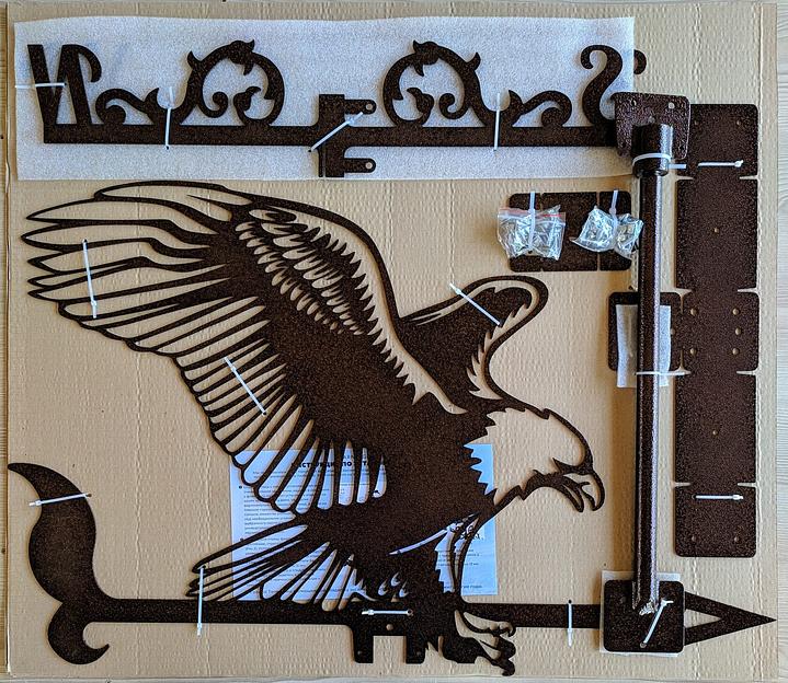 Флюгер «Парящий орёл» ОПТ фото 3