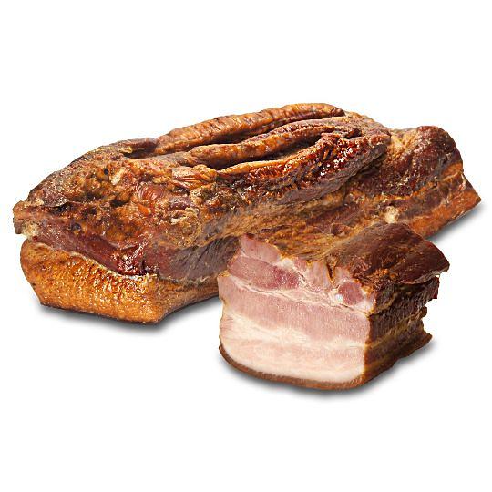 Грудинка свинины копчёная 1 кг ОПТ фото 1