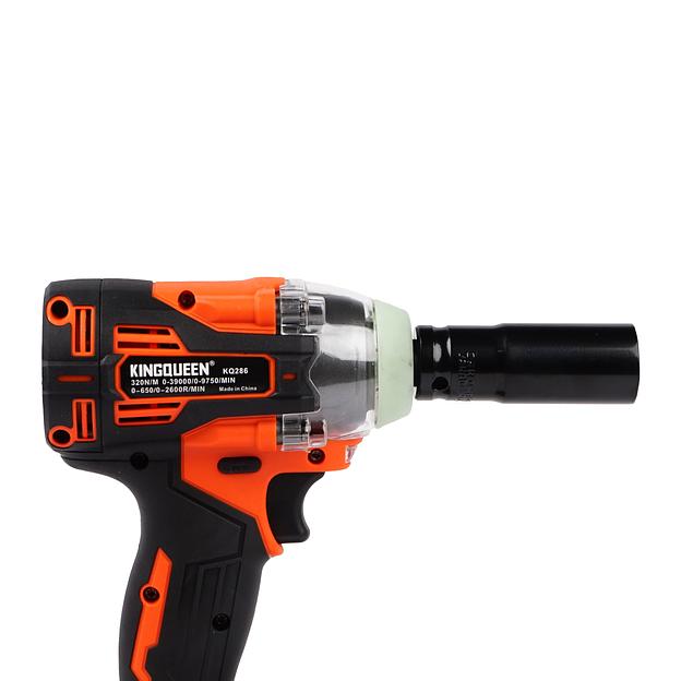 Гайковерт KINGQUEEN АКБ 320 N/m KQ286 фото 4