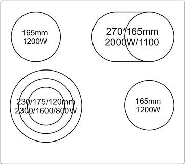 Варочная поверхность Weissgauff HV 643 BS черный фото 2