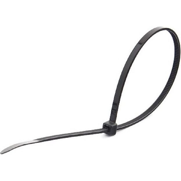 Gembird NYT-250x3.6B Стяжка нейлон. неоткрыв. 250 мм*3.5-4мм, 100 шт. ЧЕРНЫЕ{(07-0250/СК-250х4/CV-250H} фото 1