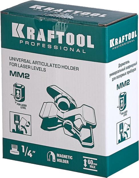 KRAFTOOL ММ2, универсальный шарнирный держатель-клипса (34704) фото 10