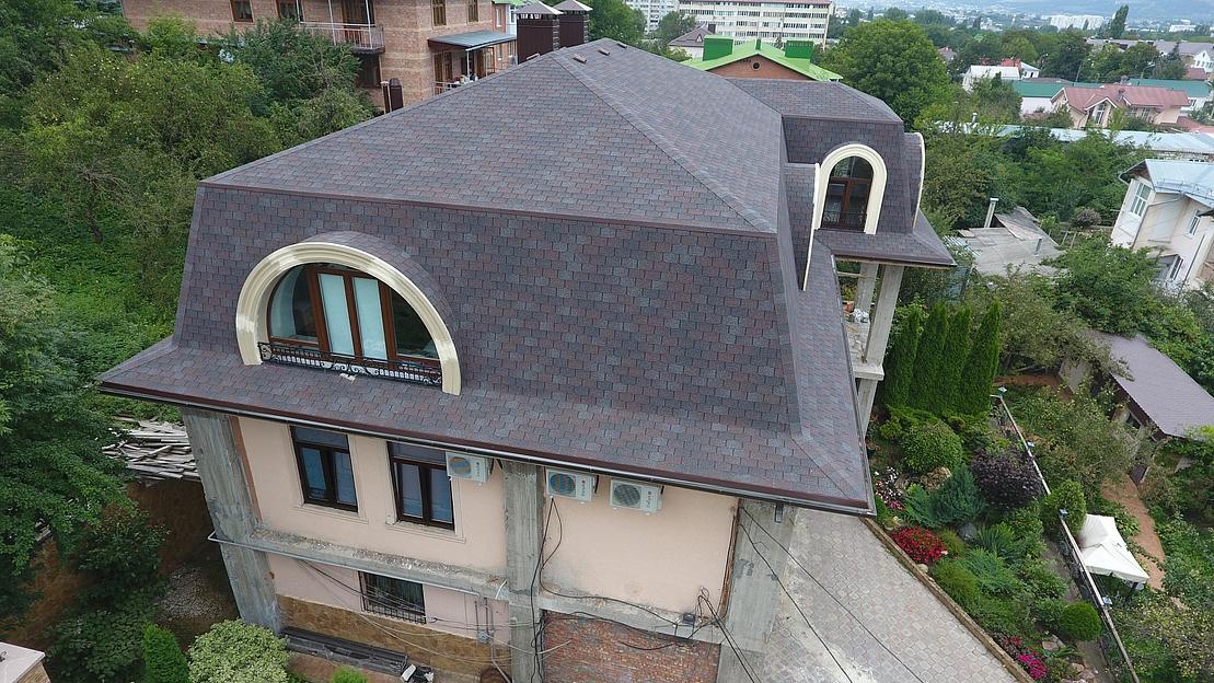 Гибкая черепица Döcke PIE Premium «Цюрих» изюм опт фото 4