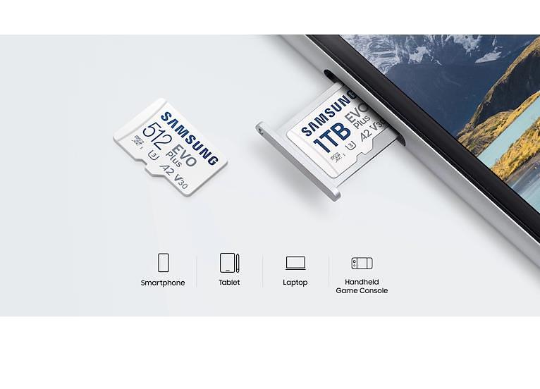 Карта памяти MICRO SDXC EVO+ 64GB V10 W/A MB-MC64SA/CN SAMSUNG фото 4