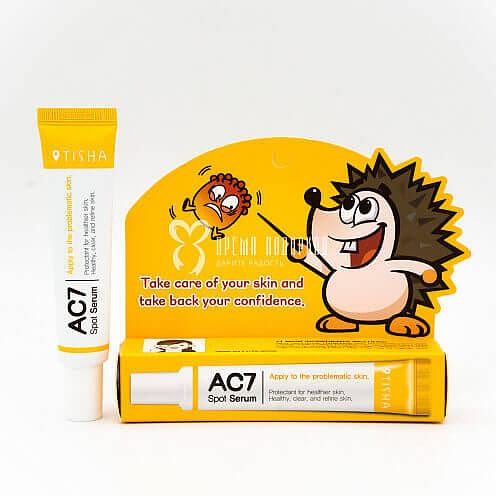 Точечная сыворотка для лица против акне и несовершенств кожи, 15 мл TISHA фото 1