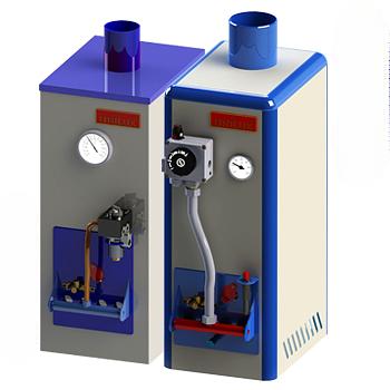 Газовый котёл Unilux КГВ на 42 кВт (400 м²) фото 1