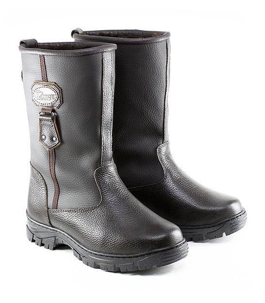 Сапоги мужские Сибирь, коричневые, литая подошва фото 1