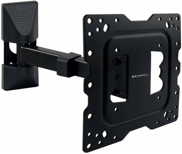 Кронштейн для телевизора Kromax DIX-17 черный 22"-55" макс.40кг настенный поворот и наклон фото 1
