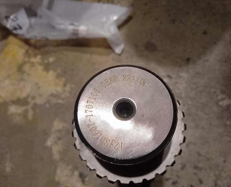 Вал КПП выходящий 12JSD160T (D=76мм) Shaanxi, F3000 12JSD160T-1707105 фото 2