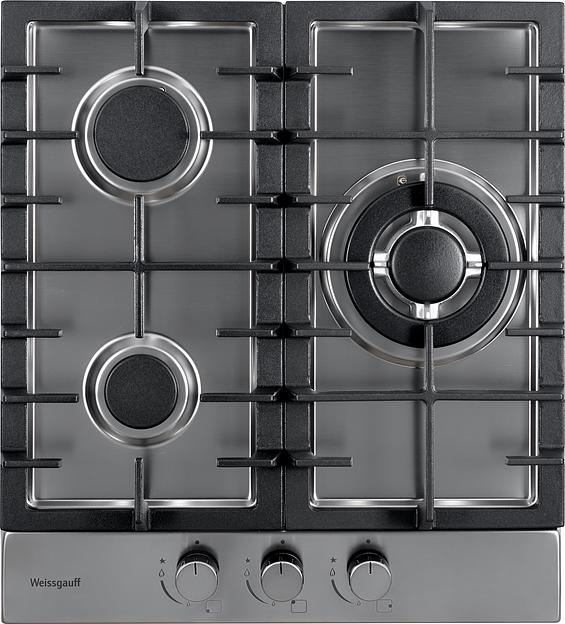 Газовая варочная поверхность Weissgauff HGG 451 XFh нержавеющая сталь фото 1