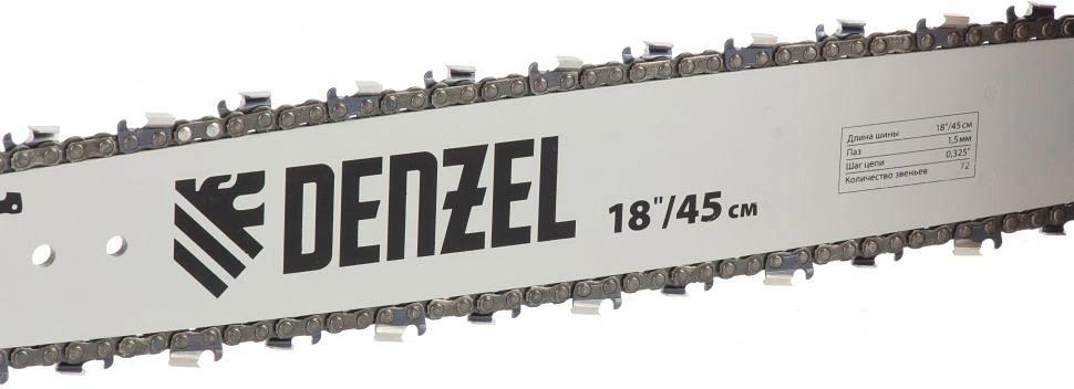 Бензопила Denzel DGS-5218 3.5л.с. дл.шины:18" (45cm) (95233) фото 4