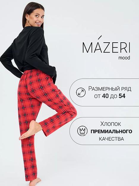 Новогодняя пижама со штанами «Mazeri» ОПТ фото 4