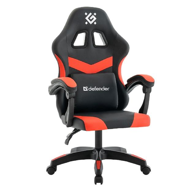 Кресло игровое Defender Runa Черн/красн,класс 2,PU фото 1