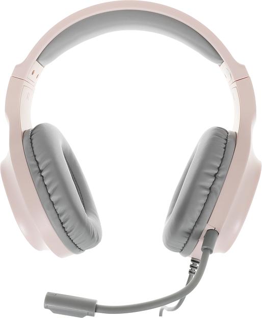 Гарнитура игровая DEFENDER (64481) Fury розовый, LED, провод 2 м фото 4