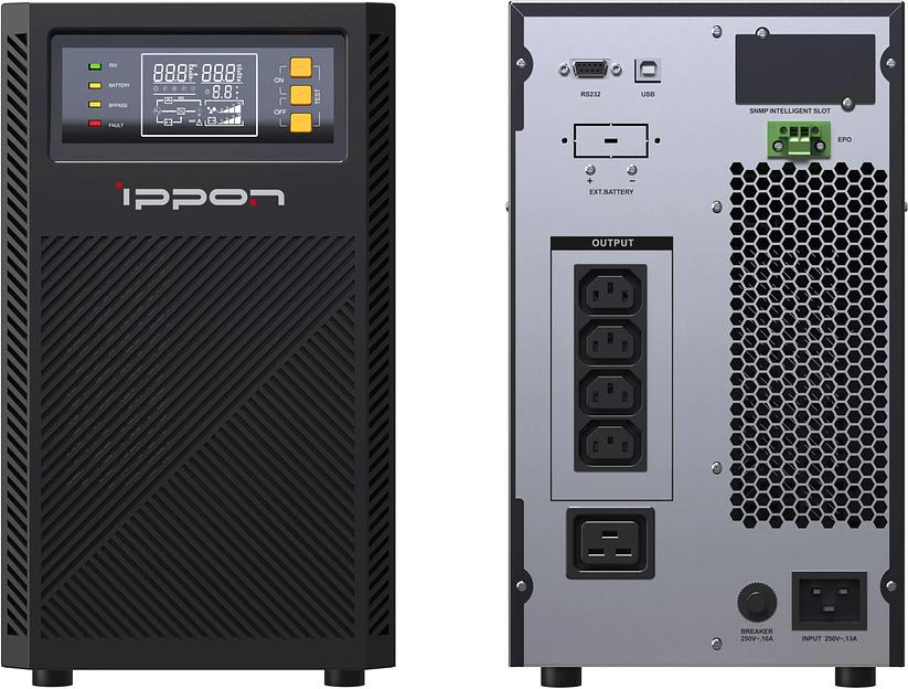 Источник бесперебойного питания Ippon Innova TA 2000 2000Вт 2000ВА черный фото 3