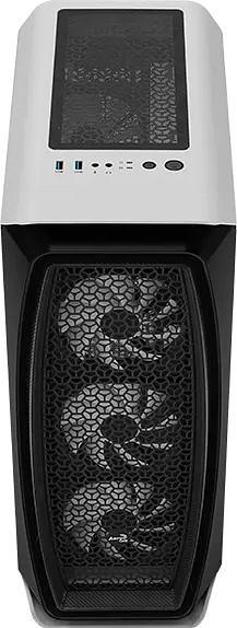 Корпус Aerocool Aero One Frost-G-WT-v1 белый без БП ATX 4x120mm 2x140mm 2xUSB3.0 audio bott PSU фото 8