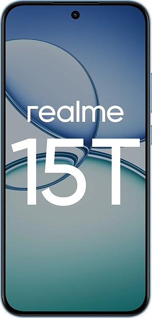 Смартфон Realme RMX5111 15T 128Gb 8Gb голубой моноблок 3G 4G 6.78" 1264x2780 Android 15 50Mpix 802.11 a/b/g/n/ac/ax/be NFC GPS GSM900/1800 GSM1900 фото 2