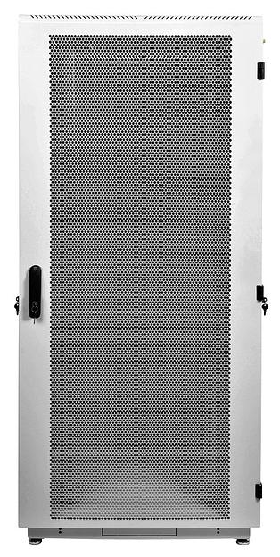 Шкаф коммутационный ЦМО ШТК-М-42.8.8-44АА 42U 800x800мм пер.дв.перфор. задн.дв.стал.лист 2 бок.пан. 500кг белый фото 10