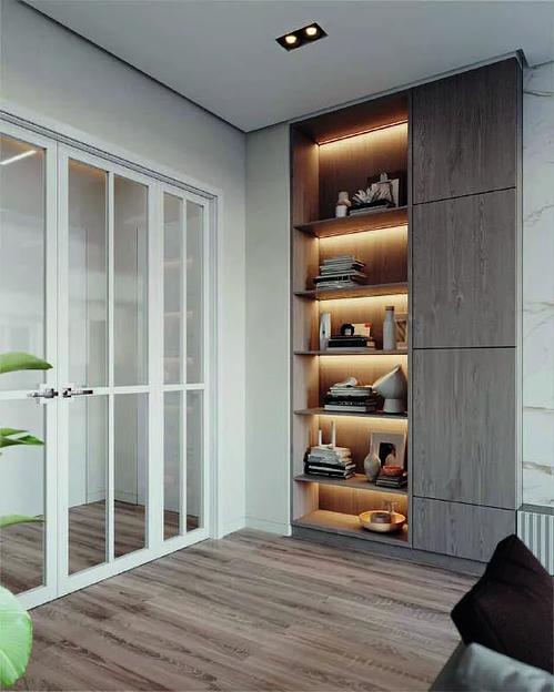 Теневой профиль для гипсокартона Kontur Gipps (черный) ОПТ фото 3