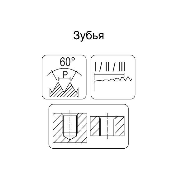 Комплекты ручных метчиков HSS фото 3