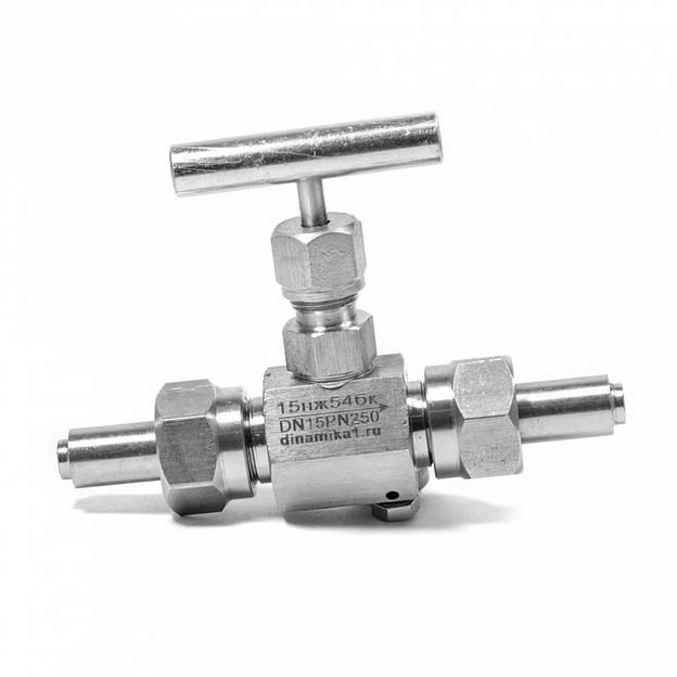 Клапан игольчатый 15лс54бк Ду15 под приварку фото 1